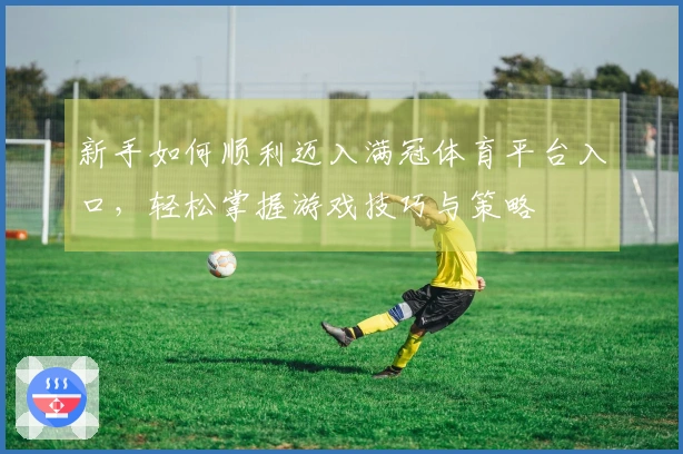 新手如何顺利迈入满冠体育平台入口，轻松掌握游戏技巧与策略