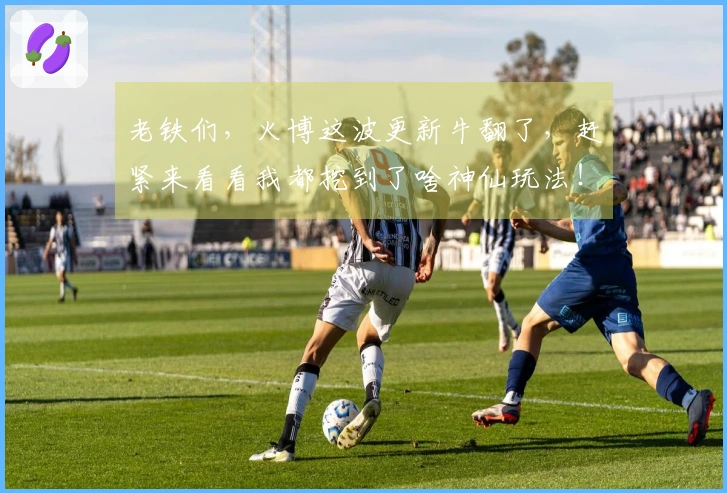 老铁们，火博这波更新牛翻了，赶紧来看看我都挖到了啥神仙玩法！